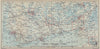 Southern Finland coast. Helsinki Viborg St Petersburg. BAEDEKER 1914 old map