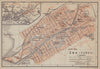 Turku (Åbo/Abo) town/city plan kaupunki kartta suunnitelma. Finland 1914 map