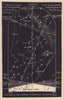 Eastern night sky star chart January. Capricorn. Dec 21-Jan 20. PROCTOR 1881