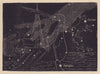 Constellations: Argo, Canis Major & Columba. Star chart. SMALL. PROCTOR 1881