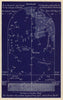 Northern night sky star chart September. Virgo. Aug 23-Sep 23. PROCTOR 1882