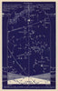 Western night sky star chart September. Virgo. Aug 23-Sep 23. PROCTOR 1882