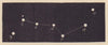 Plough constellation/Big Dipper 36,000 years hence. Star chart. SMALL 1882