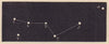 Plough constellation/Big Dipper 100,000 years hence. Star chart. SMALL 1882