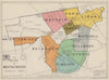 City of Westminster planning Areas. RAWLINSON 1946 old vintage map chart
