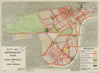 City of Westminster plan. New road proposals & open spaces. RAWLINSON 1946 map