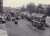 Traffic at Hyde Park Corner. Grosvenor Place. SMALL 1946 old vintage print