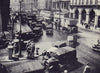 Traffic at junction of Piccadilly and St. James's Street. SMALL 1946 old print