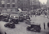 Traffic at Oxford Circus. SMALL 1946 old vintage print picture