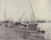The Quays of Suez. Egypt. STODDARD 1895 old antique vintage print picture