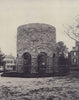The Architectural Mystery - Newport Tower, Rhode Island. STODDARD 1895 print
