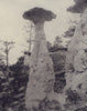 Mushroom-shaped Hoodoo Lone Rocks, Monument Park, Colorado. STODDARD 1895
