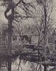 Roberts' Mill, Germantown, Pennsylvania. STODDARD 1895 old antique print