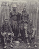 Malagasy Prisoners. Madagascar. STODDARD 1895 old antique print picture