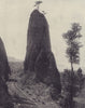 Pillars of Hercules Northern Pacific Railway Columbia River Oregon STODDARD 1895
