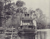 Okahumkee riverboat at Ocklawaha, Florida. STODDARD 1895 old antique print