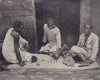 The Sikidy divination session, Madagascar. STODDARD 1895 old antique print