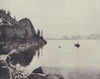 Lake Tahoe, California / Nevada. STODDARD 1895 old antique print picture