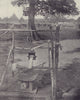 The weaver's craft, Ivory Coast. STODDARD 1895 old antique print picture