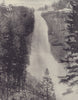 Nevada Fall, Yosemite National Park, California. STODDARD 1895 old print