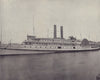 Pilgrim river paddle steamer, Fall River Line, Massachusetts. STODDARD 1895