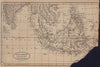 East Indies from the best authorities by Richard Brookes 1812 old antique map
