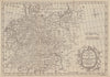 A new map of the Empire of Germany divided into Circles… ROLLOS 1766 old