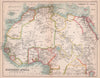Colonial North & West Africa. French Soudan. BARTHOLOMEW 1893 old antique map
