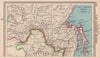Far Eastern Russia. Sakhalin Manchuria. BARTHOLOMEW 1949 old vintage map chart