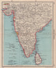 South India. Portuguese Goa & Daman. BARTHOLOMEW 1949 old vintage map chart