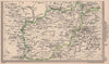 Afghanistan. BARTHOLOMEW 1949 old vintage map plan chart