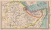 Ethiopia & British French Italian Somaliland. Somalia. BARTHOLOMEW 1949 map