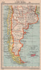 Cape Horn. Argentina & Chile. Patagonia. BARTHOLOMEW 1949 old vintage map