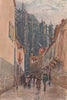 Beauvais, east end of the Cathedral, 1247 by Alexander Murray. Oise 1904 print