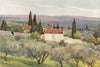 Nimes, view of the country south by Alexander Murray. Gard 1904 old print
