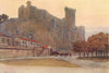 Beaucaire, 12th century castle by Alexander Murray. Gard 1904 old print