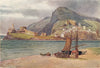 Porto Venere by Alexander Murray. Italy 1904 old antique vintage print picture
