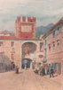 Camajore by Alexander Murray. Italy 1904 old antique vintage print picture