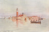 Venice, San Giorgio by Alexander Murray. Venice 1904 old antique print picture