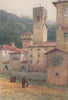 Vallombrosa, monastery by Alexander Murray. Italy 1904 old antique print