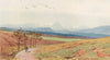 The Alps from Verona by Alexander Murray. Italy 1904 old antique print picture
