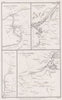 War of 1812. Niagara, Lake Erie, St. Lawrence 1814. Wabash Valley 1812 1863 map