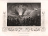 Storming of Badajoz, Spain. Peninsular War 1812. TALLIS c1855 old print