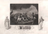 Death of Tipu Sultan 4th Anglo-Mysore War 1799. Sons taken hostage. TALLIS c1855