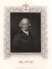 Warren Hastings. Governor-General of Bengal. India. TALLIS c1855 old print