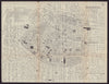 BRUSSELS BRUSSEL BRUXELLES antique town plan city map. Belgium. BRADSHAW 1893