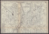 GENEVA GENÈVE GENF antique town plan city map. Switzerland. BRADSHAW 1893