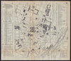 MUNICH MÜNCHEN MUNCHEN antique town plan city map. Germany. BRADSHAW 1893