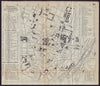 MUNICH MÜNCHEN MUNCHEN antique town plan city map. Germany. BRADSHAW 1893