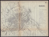 PALERMO antique town plan city map. Italy. BRADSHAW 1893 old chart